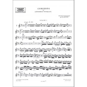 Concerto Op 3 N 10 4 Vl Violon 1